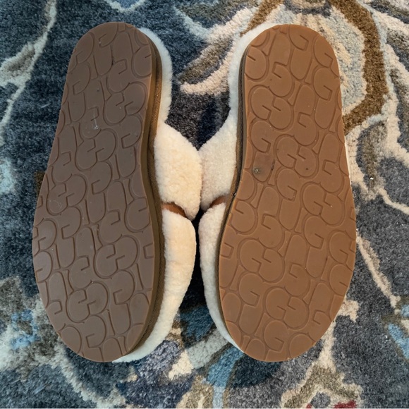 Ugg Dalla Slippers Tan Sz 6 EU 37 - Picture 6 of 6